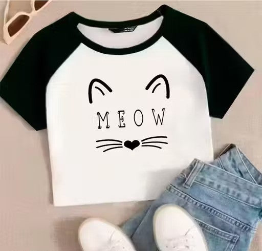 MEOW CROP TOP